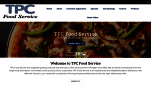 Tpcfoodservice.com thumbnail