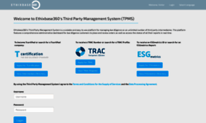 Tpms.ethixbase360.com thumbnail