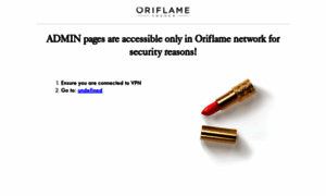 Tr-admin-prelive.oriflame.com thumbnail