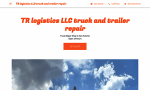 Tr-logistics-llc-truck-and-trailer-repair.business.site thumbnail