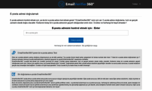 Tr.emailverifier360.com thumbnail