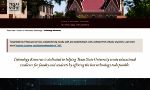 Tr.txst.edu thumbnail