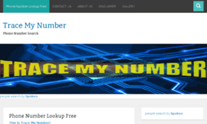 Tracemynumber.com thumbnail