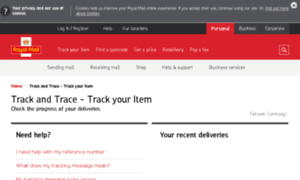 Track2.royalmail.com thumbnail