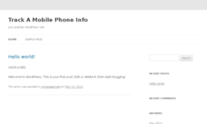 Trackamobilephoneinfo.com thumbnail