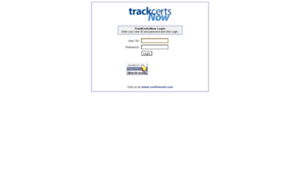 Trackcertsnow.com thumbnail