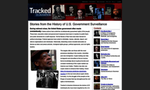 Trackedinamerica.org thumbnail