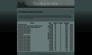 Tracker.modarchive.org thumbnail