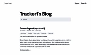 Tracker1.info thumbnail