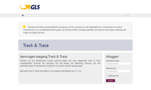 Tracking.gls-netherlands.com thumbnail