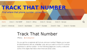 Trackthatnumber.com thumbnail