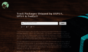 Trackthepackages.com thumbnail