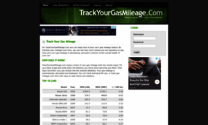 Trackyourgasmileage.com thumbnail