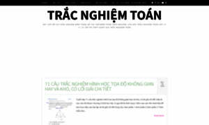 Tracnghiem.math.vn thumbnail