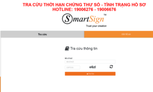 Tracuu.smartsign.com.vn thumbnail