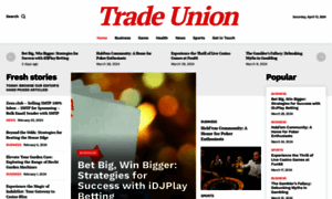 Trade-union.co.uk thumbnail