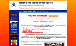 Tradeboilerspares.co.uk thumbnail