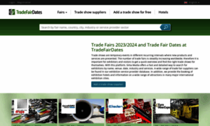 Tradefairdates.com thumbnail