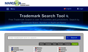 Trademark-search.marcaria.com thumbnail