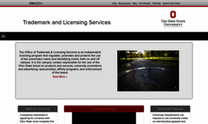 Trademarklicensing.osu.edu thumbnail