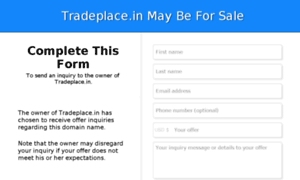 Tradeplace.in thumbnail