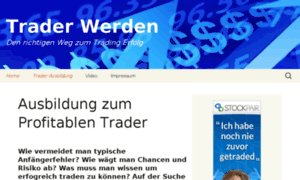 Traderwerden.eu thumbnail