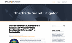 Tradesecretlitigator.com thumbnail