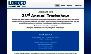 Tradeshow.lordco.com thumbnail