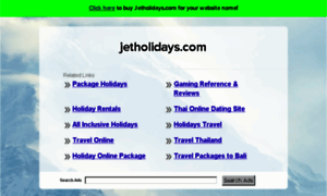 Tradesite.jetholidays.com thumbnail