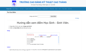 Tradiem.caothang.edu.vn thumbnail