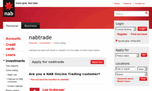 Trading.nab.com.au thumbnail