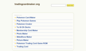 Tradingcardmaker.org thumbnail