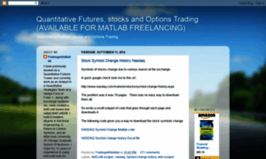 Tradingwithmatlab.blogspot.com thumbnail