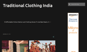 Traditionalclothingindia.blogspot.in thumbnail