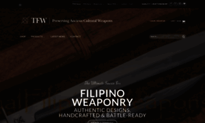 Traditionalfilipinoweapons.com thumbnail