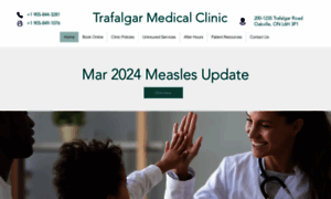 Trafalgarmedicalclinic.com thumbnail