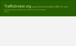 Trafficbroker.org thumbnail