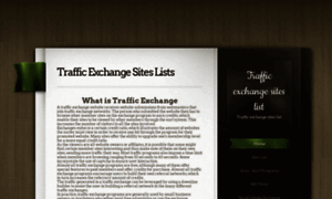 Trafficexsiteslists.blogspot.co.il thumbnail