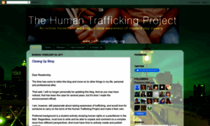 Traffickingproject.blogspot.com thumbnail