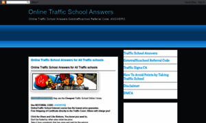 Trafficschoolanswers.blogspot.com thumbnail