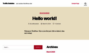 Trafficsolution.net thumbnail