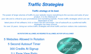 Trafficstrategies.webmasterservices.us thumbnail