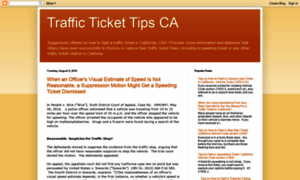 Traffictickettipsca.blogspot.com thumbnail
