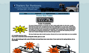 Trailersforpontoons.com thumbnail