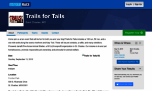 Trailsfortails.itsyourrace.com thumbnail