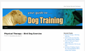 Train-your-dogs.com thumbnail