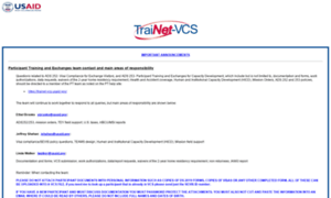 Trainetweb.usaid.gov thumbnail