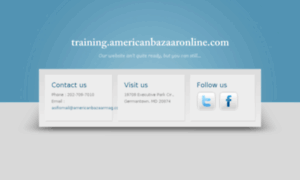 Training.americanbazaaronline.com thumbnail