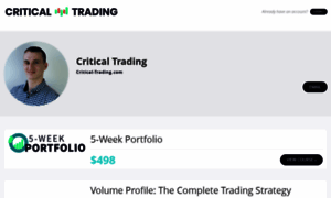 Training.critical-trading.com thumbnail