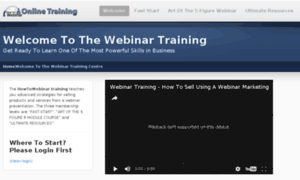 Training.howtowebinar.com thumbnail